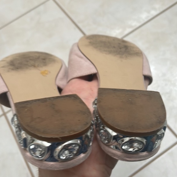 Steve Madden “Most” slide in Rose vegan Suede - Picture 4 of 8